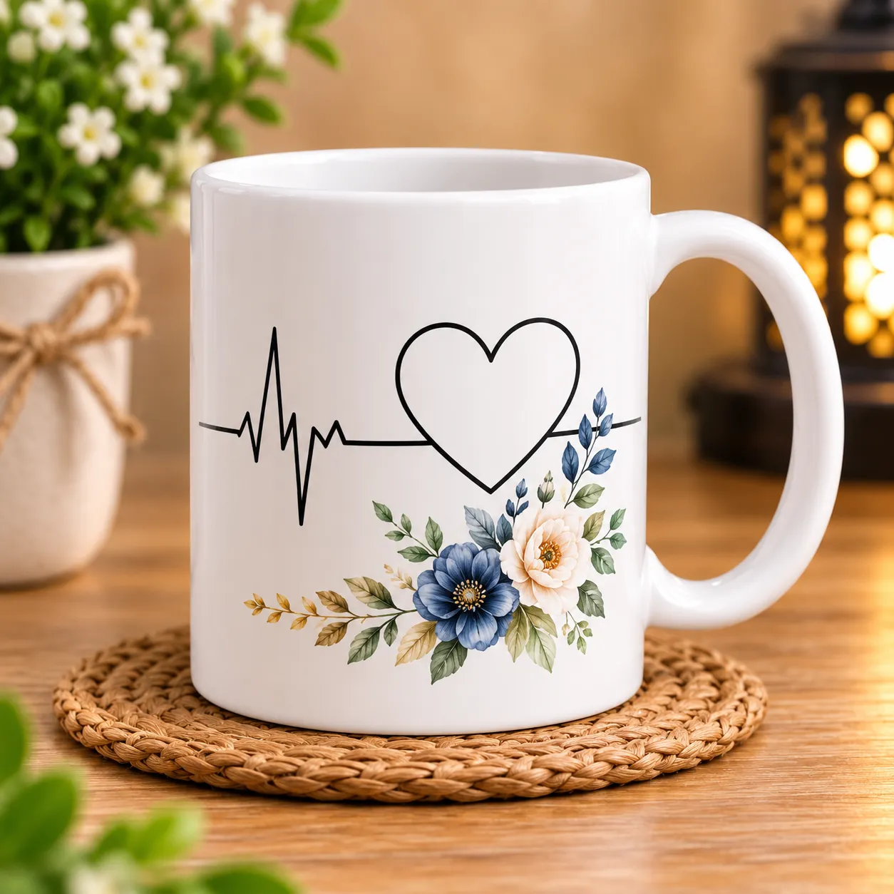 White mug