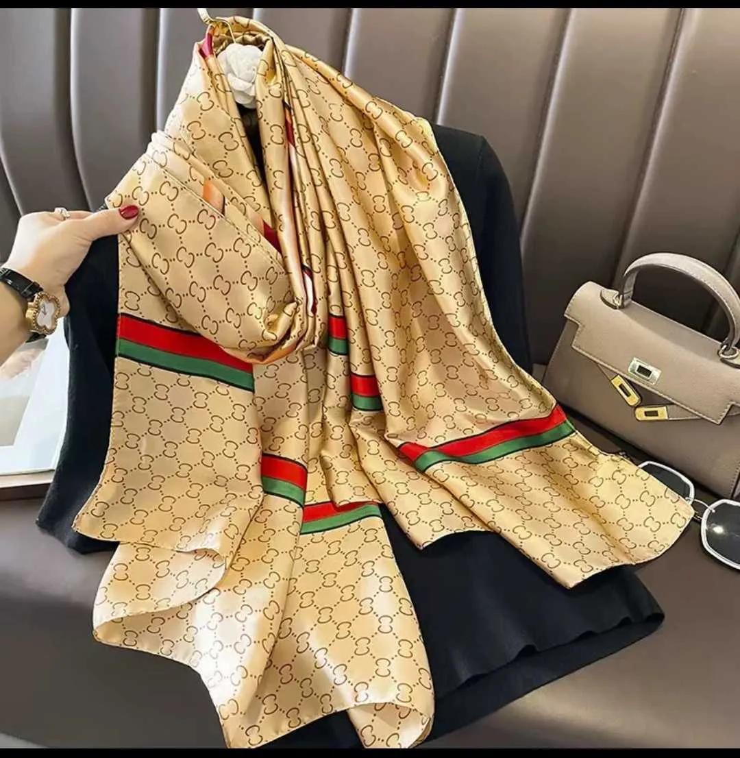 premium Luxury Satin Silk Scarf