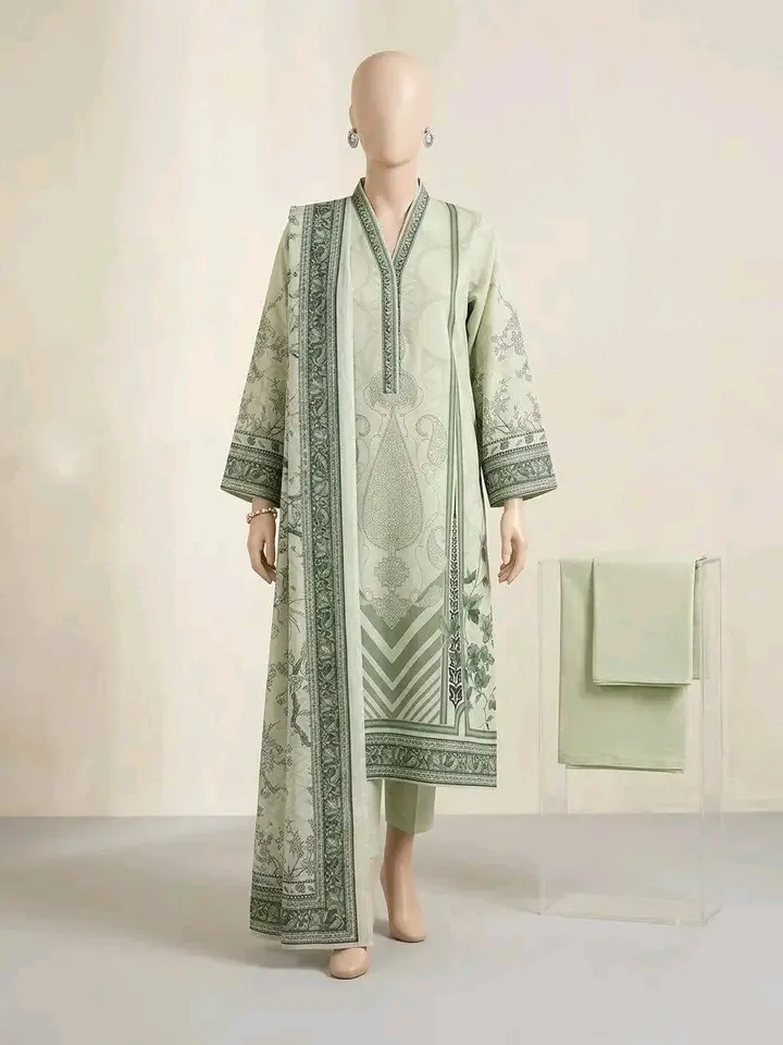Art's of Noor Exclusive Unstitched and stitched Kameez Set