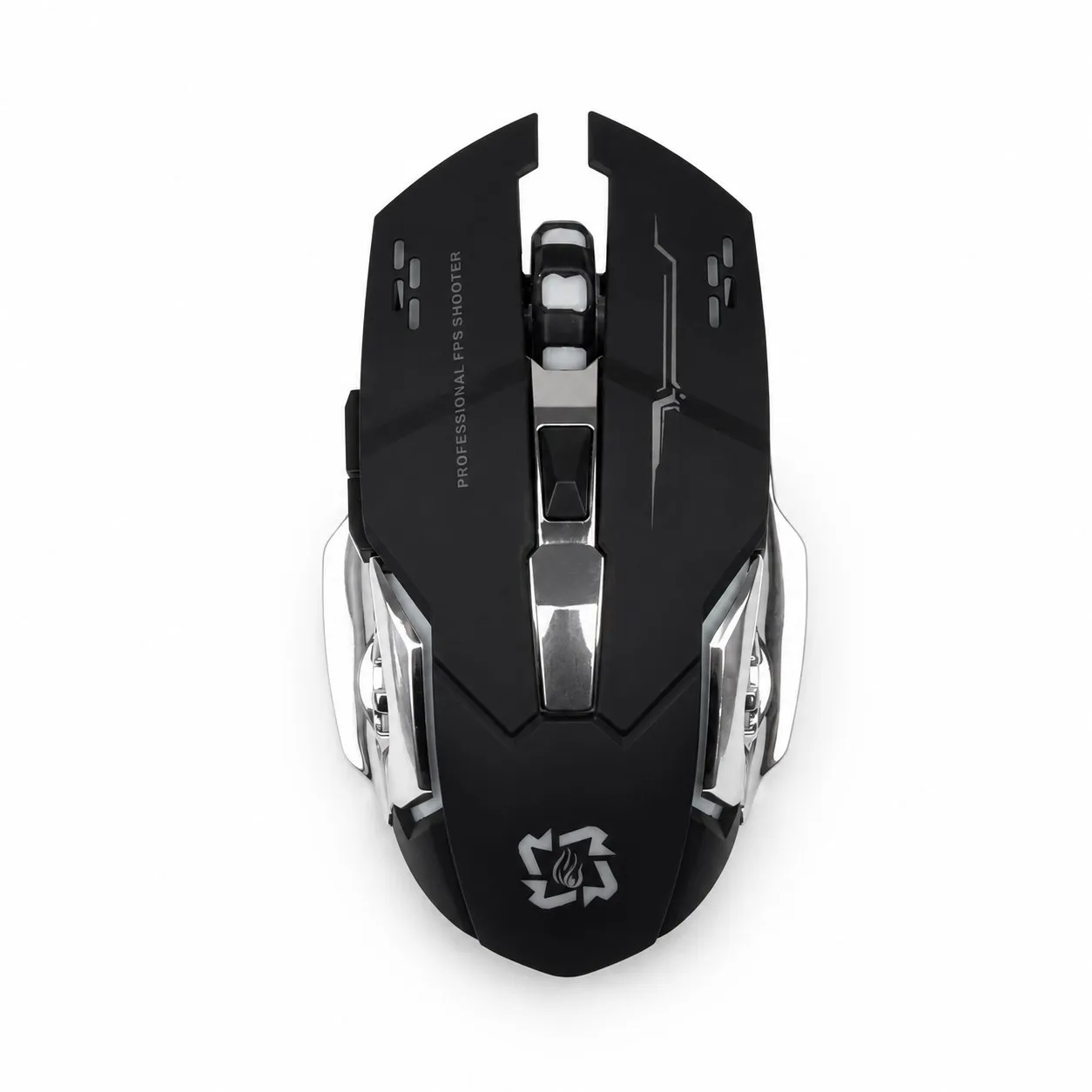 🖱️ T1 & T2 Professional Wireless Gaming Mouse | Rechargeable Battery | Cool Backlight for FPS Shooter