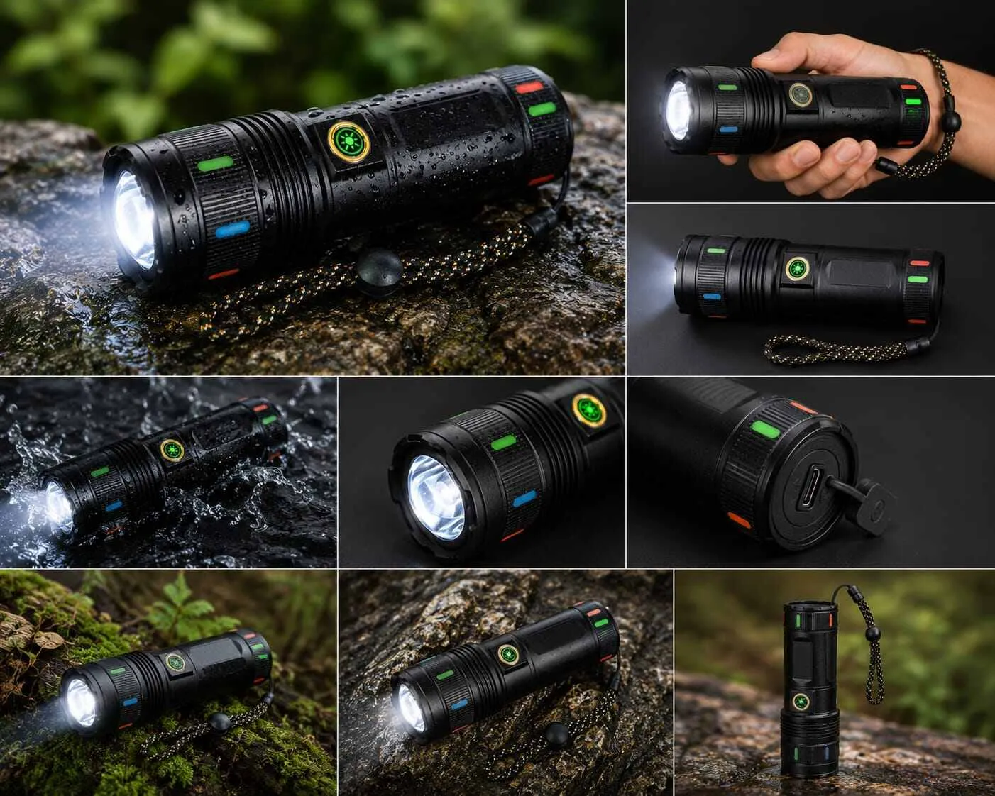 Sanford SDN07 Super Bright LED Flashlight