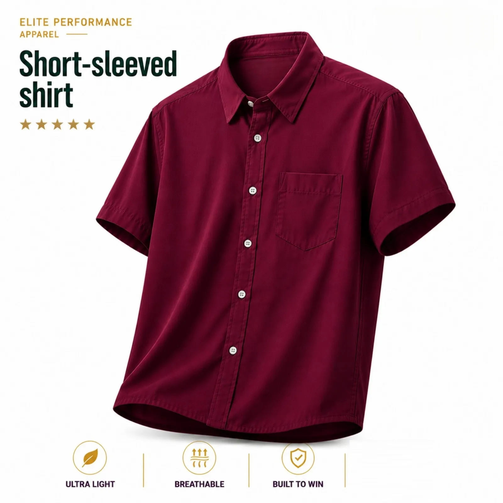 Premium Oxford Cotton Half Sleeve Shirt