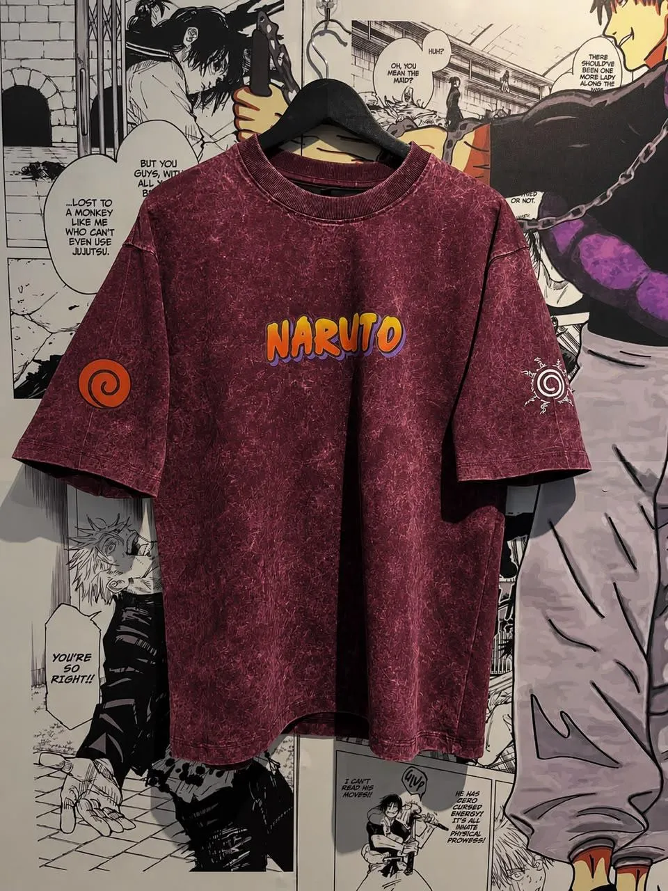 Acid Wash Drop Shoulder TShirt