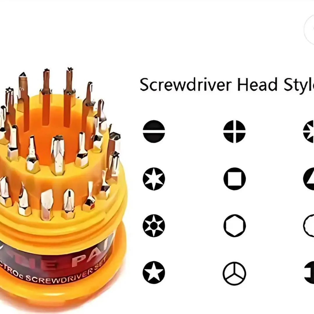 JACKLY JK-6036 31-in-1 Multi-function Screwdriver Set