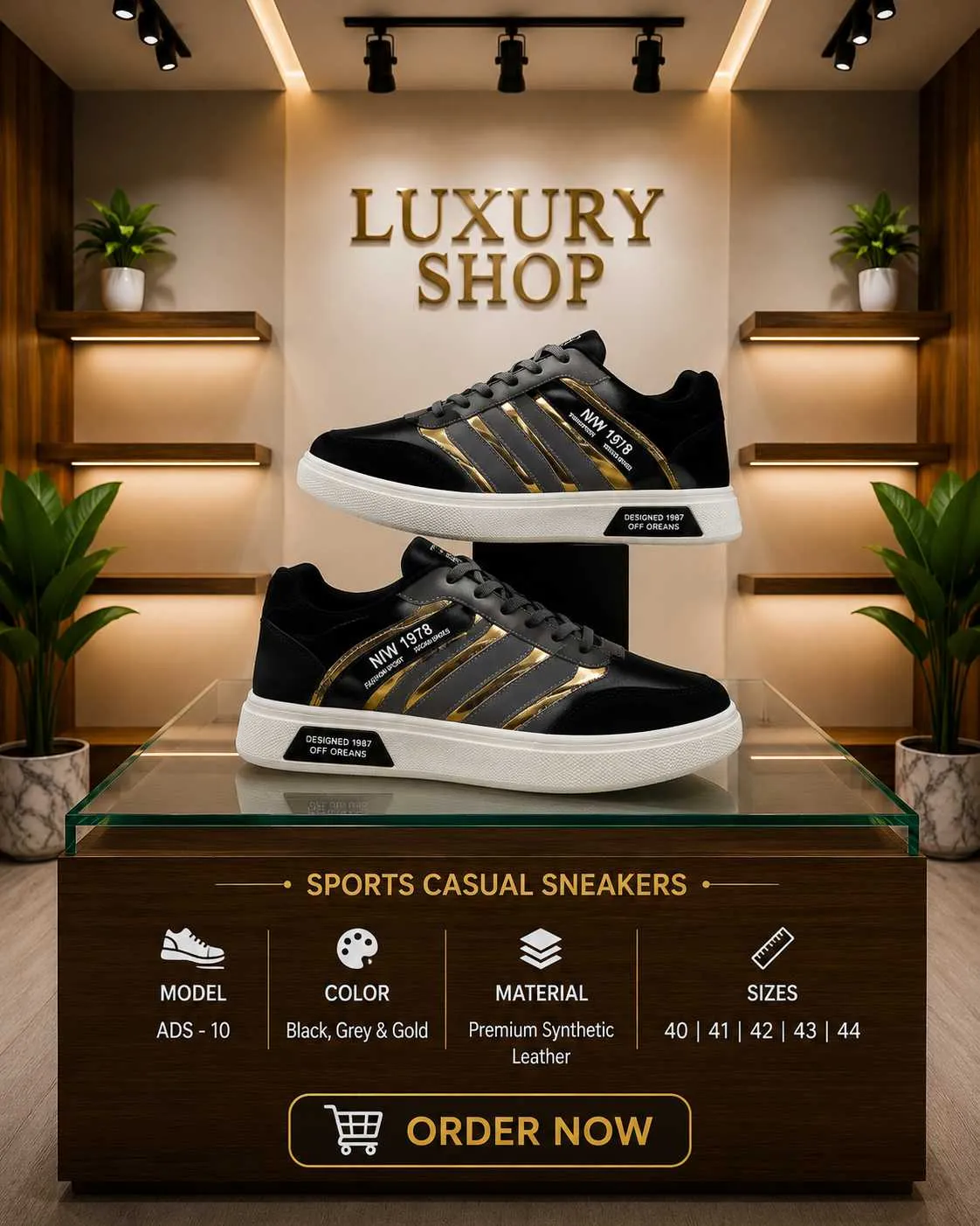 ADS-10 Premium Casual Sneakers