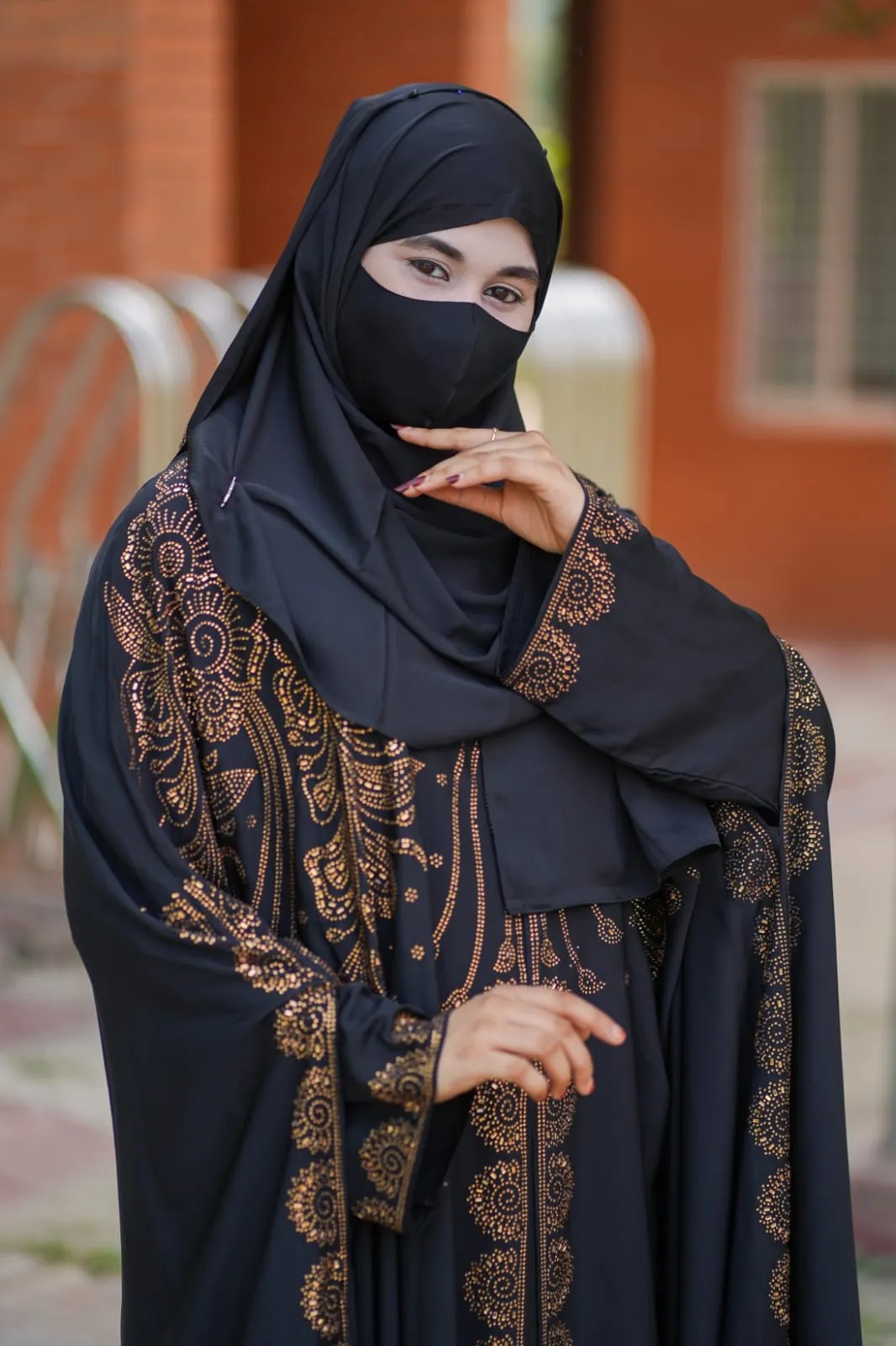 Abhaya Set with Inner and Hijab