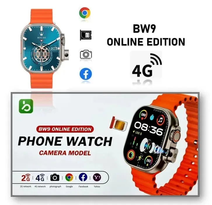 ⌚ BW9 Online Edition 4G Phone Watch