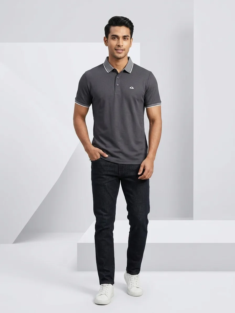 China B Three Polo T-shirt