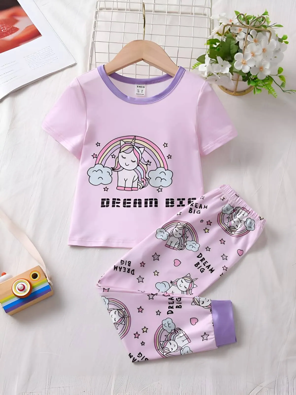 Long T-Shirt & Pant Set