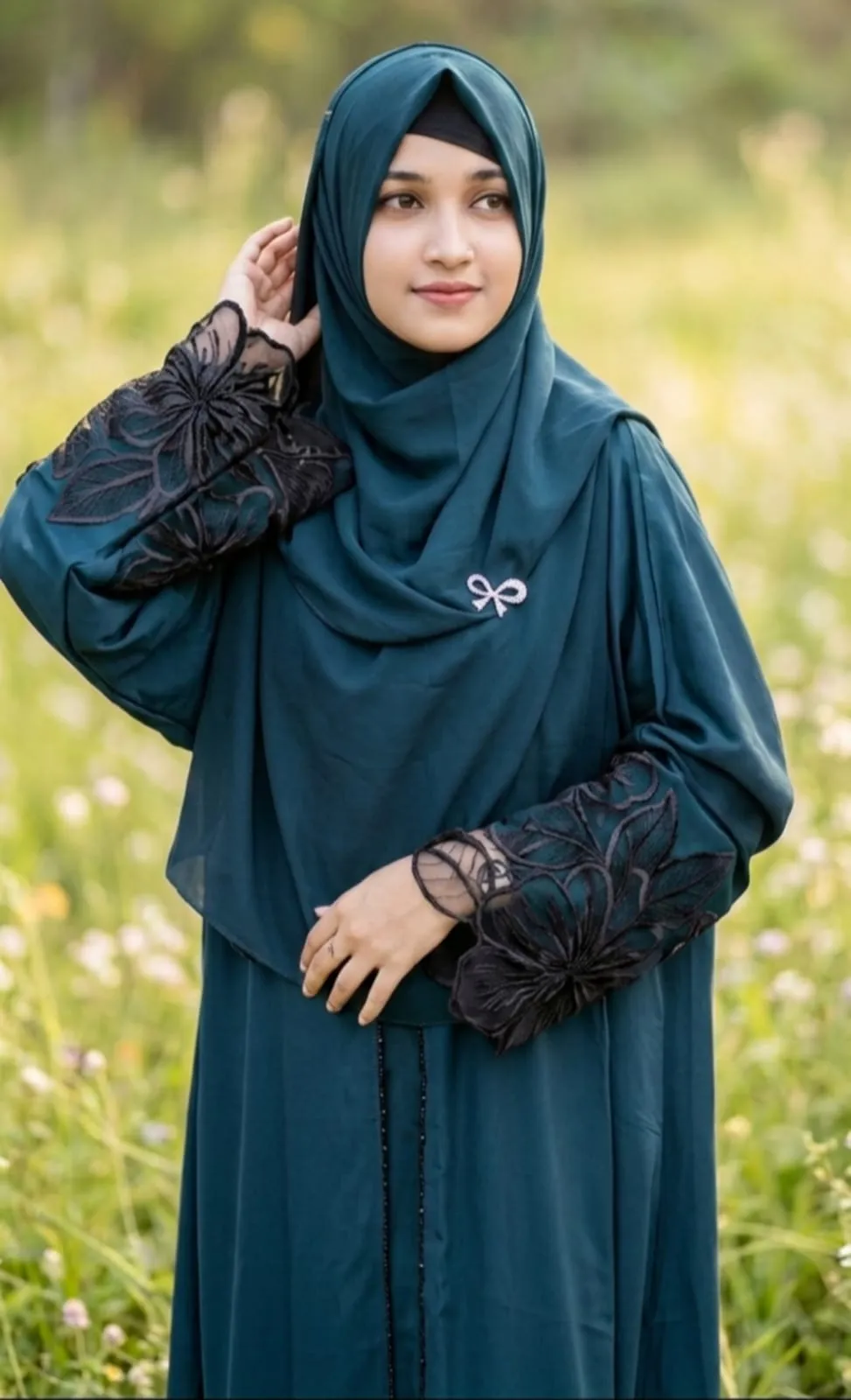 abaya, borka, maroon abaya, lace abaya, islamic wear, premium borka, hijabi fashion, eid dress