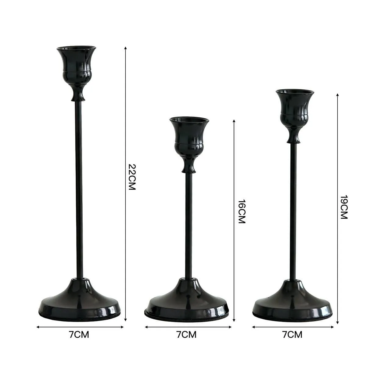 Luxury Candle Holder (Set of 3)
