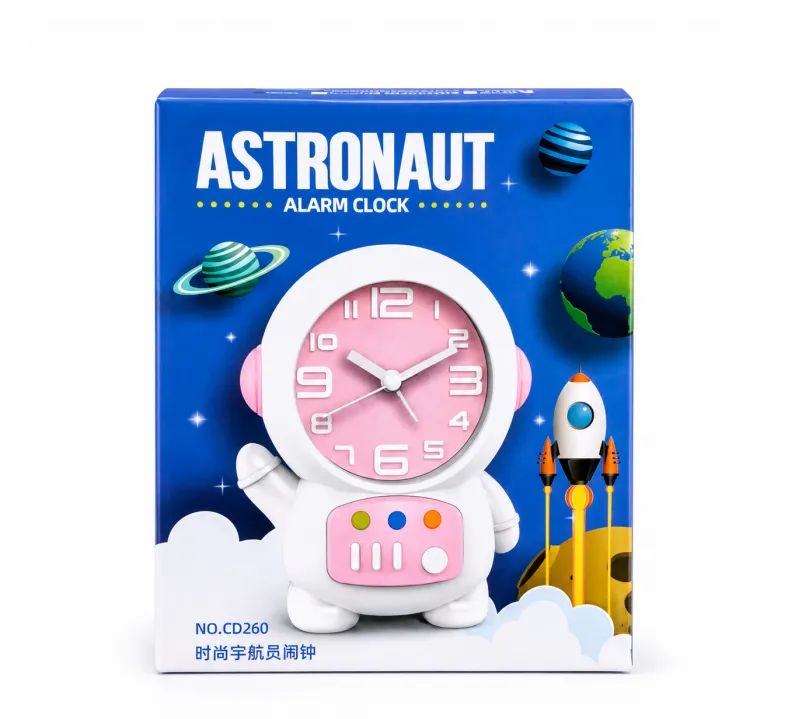 Astronaut Desk Lamp with Alarm Clock