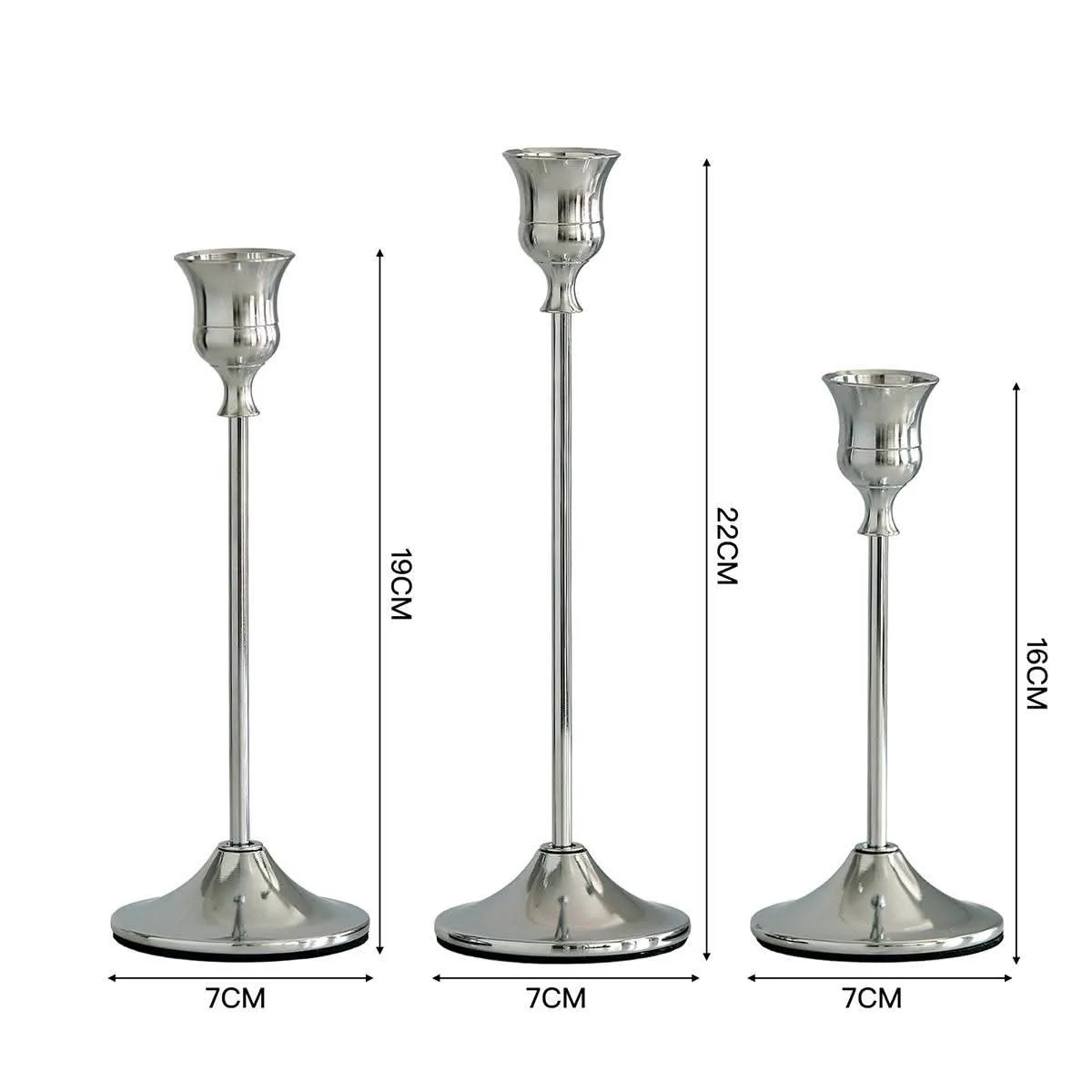 Luxury Candle Holder (Set of 3)