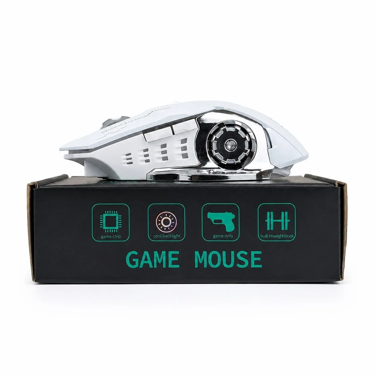 🖱️ T1 & T2 Professional Wireless Gaming Mouse | Rechargeable Battery | Cool Backlight for FPS Shooter