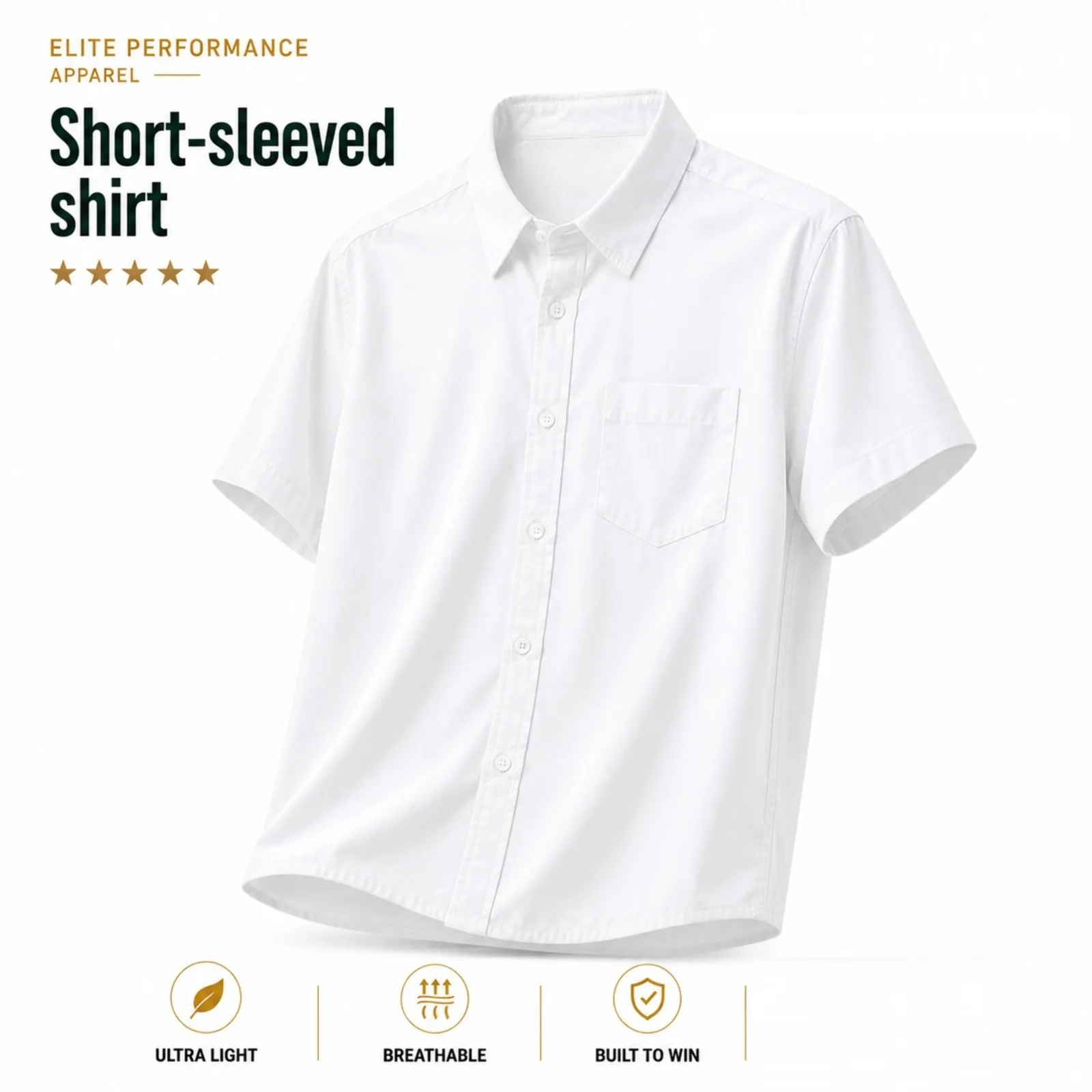 Premium Oxford Cotton Half Sleeve Shirt