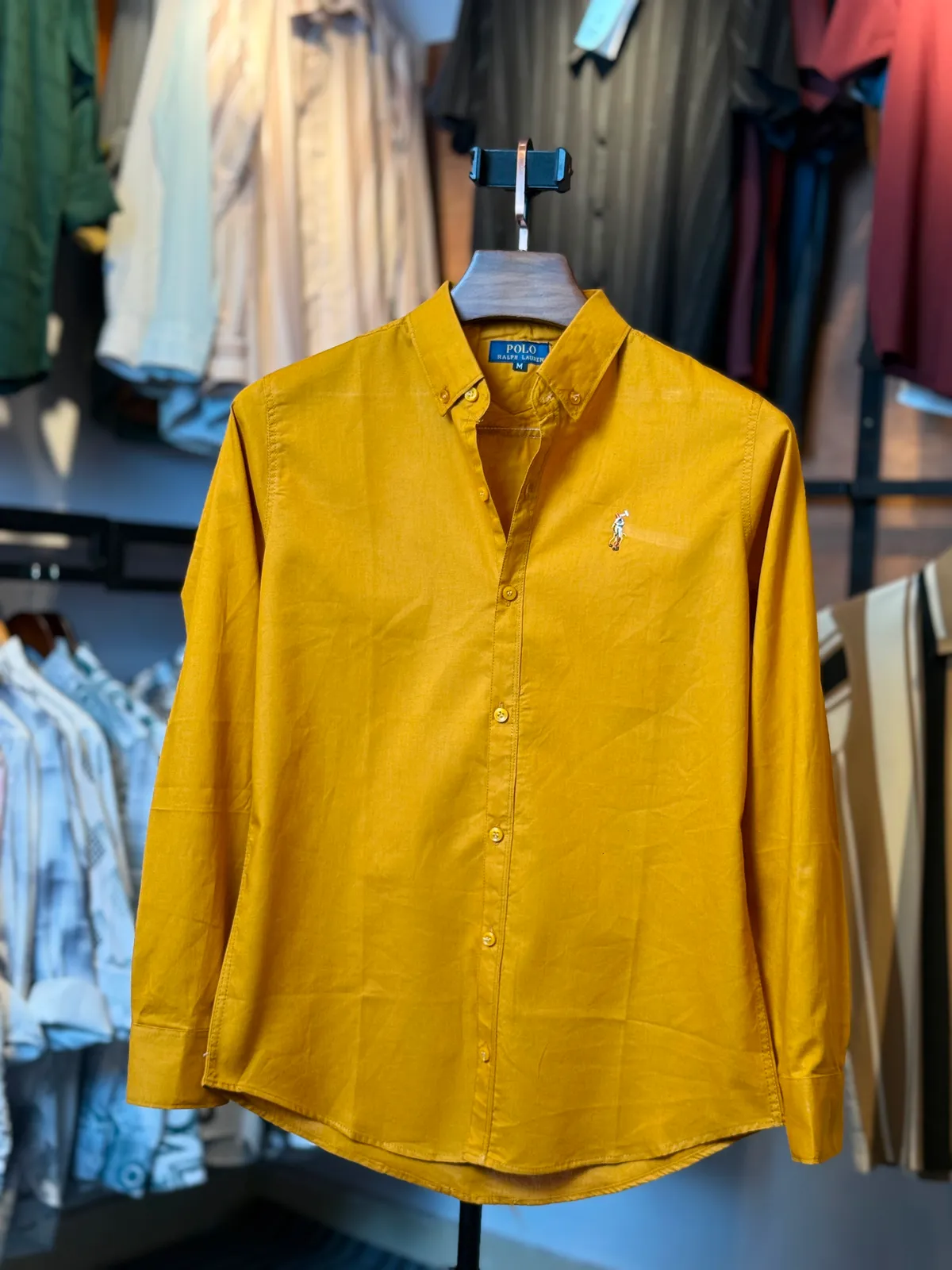 Solid Oxford shirt's