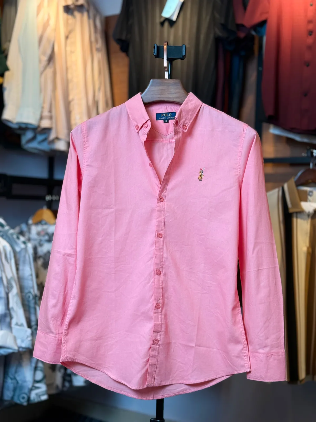 Solid Oxford shirt's