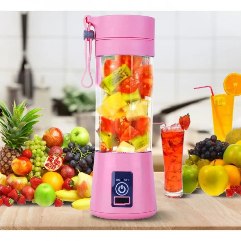 USB Rechargeable Portable Juicer Blender 340ML