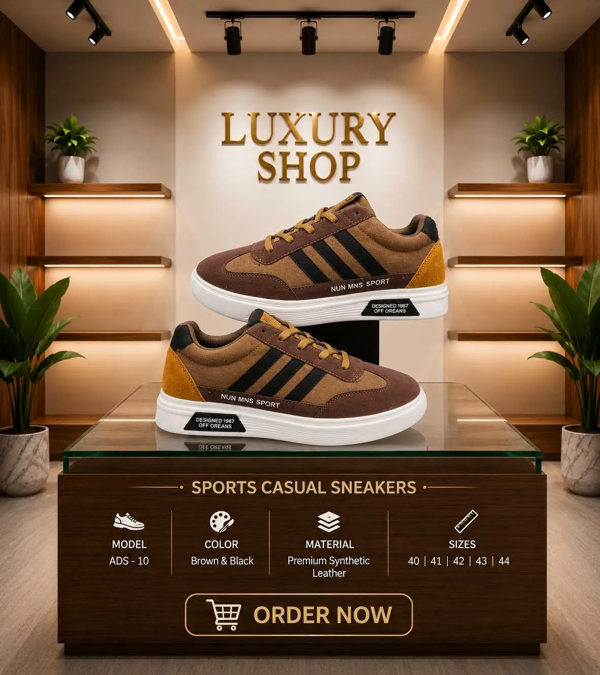 ADS-10 Premium Casual Sneakers