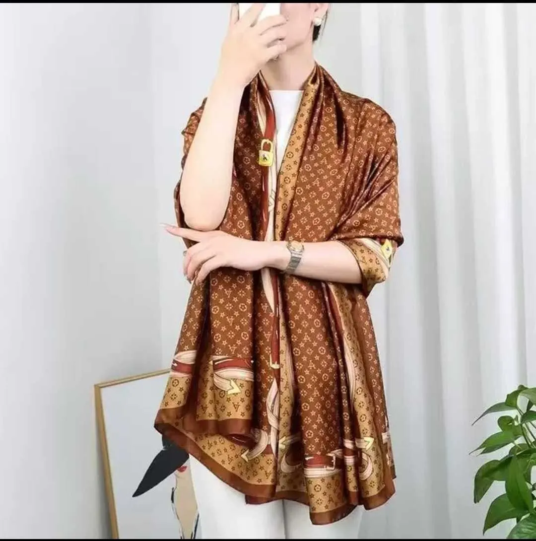 premium Luxury Satin Silk Scarf