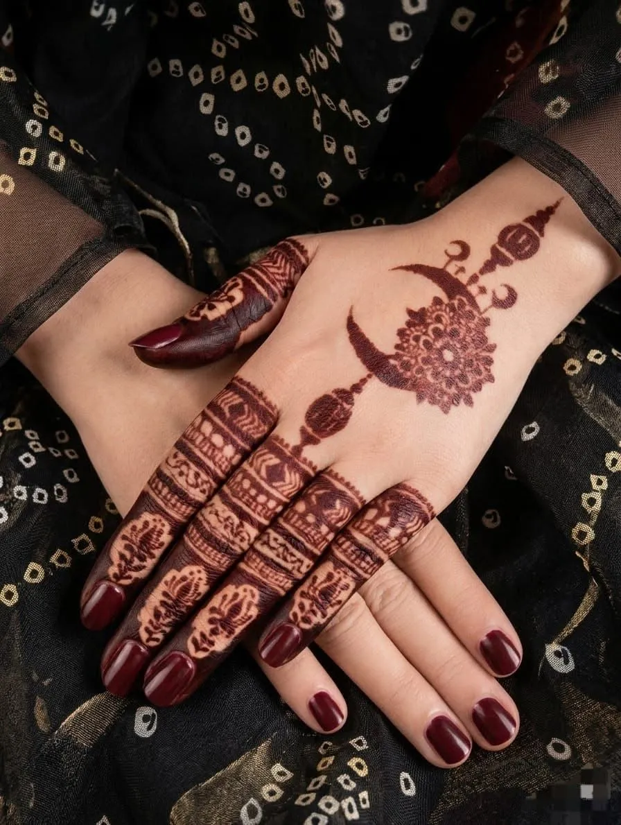 হাতের অর্গানিক মেহেদী